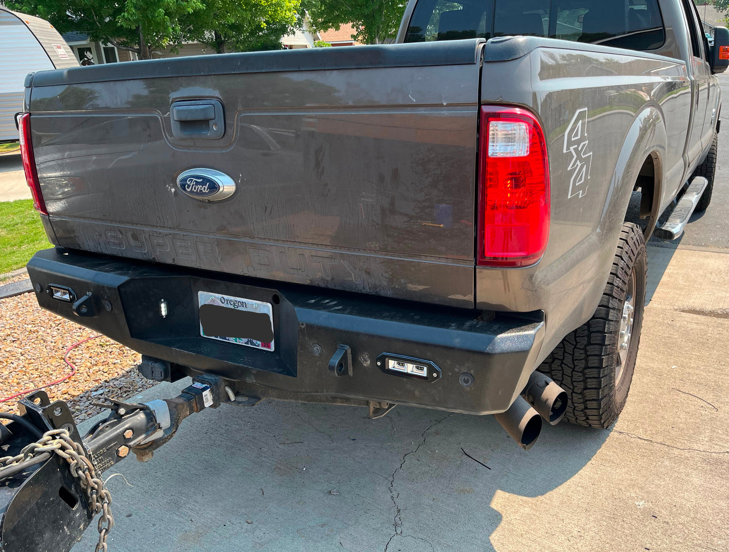 99-16 Ford Super Duty F-250-550 Rear Bumper